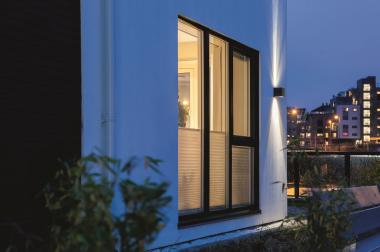 SGL 4x Wandleuchte ARTES IP65 grafit 3K 