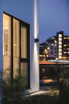 SGL 4x Wandleuchte ARTES IP65 grafit 3K 