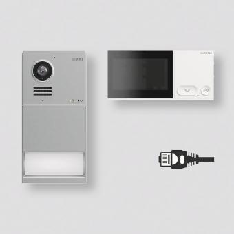 Siedle Set LAN Mattchrom IQSL-0 
