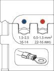 GEDORE Crimp-Zangen-Set ELECTRONIC 
