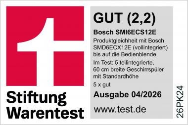 Bosch SMI6ECS12E Ed EB-Geschirrspüler 