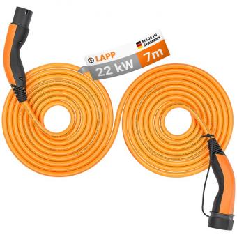 LAPP EV-TYP2 Ladekabel 7m 22kW-3P-32A 