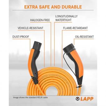 LAPP EV-TYP2 Ladekabel 7m 22kW-3P-32A 