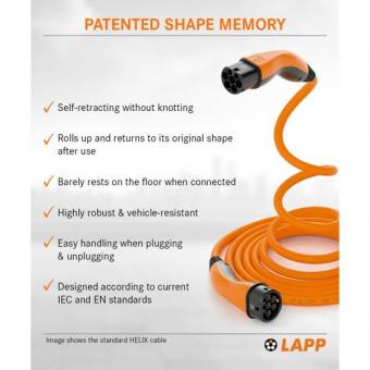 LAPP EV-TYP2 Ladekabel 7m 22kW-3P-32A 