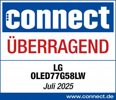 LG OLED77G58LW sw/si OLED-TV 