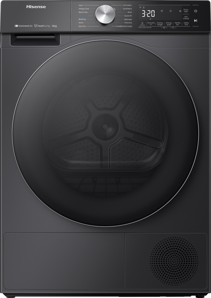 Hisense DH5S102BB sw Wärmepumpentrockner 