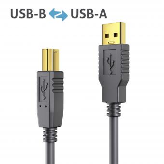 PureLink Premium USB2.0-Kabel DS2000-150 