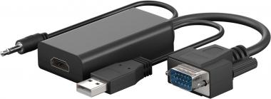 Goobay VGA-auf-HDMI-Konverter 