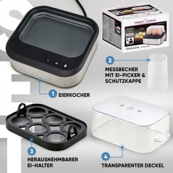 ProfiCook PC-EK 1276 Eierkocher 