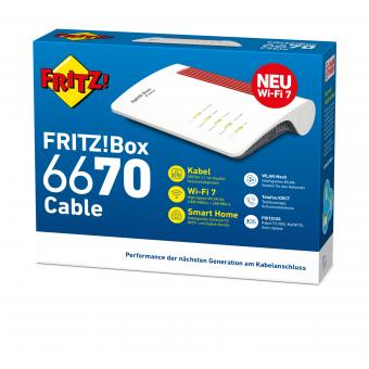 AVM FRITZ!Box 6670 Cable Wi-Fi7 20003047 