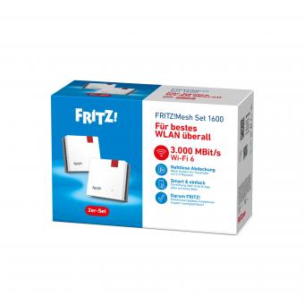 AVM FRITZ!Mesh Set 1600 2-pack  20003112 