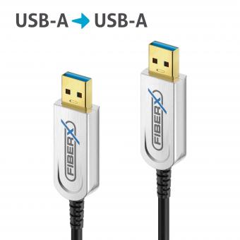 FiberX USB-A-Glasfaserkabel  FX-I640-007 