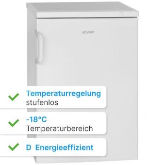 Bomann GS 2196.1 ws Tischgefrierschrank 