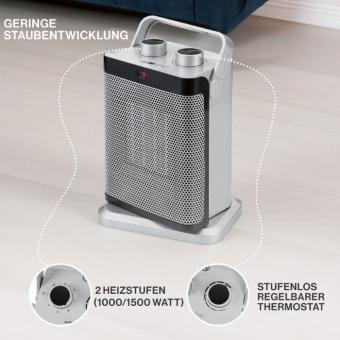 Clatronic HL 3631 si Keramik-Heizlüfter 