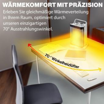 Clatronic HL 3631 si Keramik-Heizlüfter 