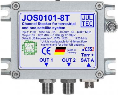 Jultec Einkabelumset. f.1 SAT JOS0101-8T 