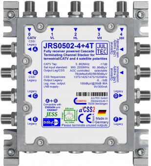 Jultec Einkabelmultischalt. JRS0502-4+4T 
