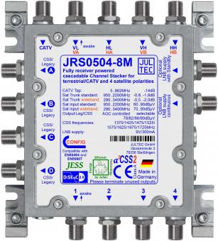 Jultec Einkabelmultischalter  JRS0504-8M 