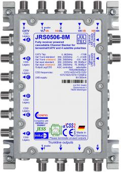 Jultec Einkabelmultischalter  JRS0506-8M 
