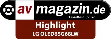 LG OLED65G68LW sw OLED-TV m.Wandhalter 