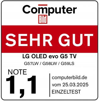 LG OLED65G58LW sw/si OLED-TV 