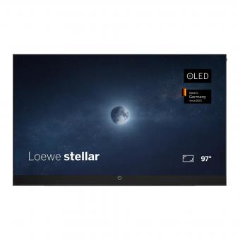 Loewe stellar.97 dr+ alu black + black 