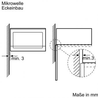 Bosch BEL 554 MB 0 sw EB-Mikrowelle 
