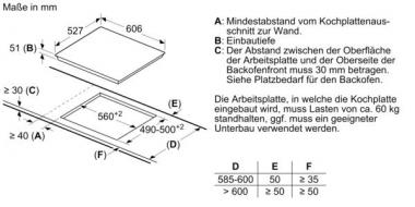Bosch HND679LS62 sw EB-Herdset 