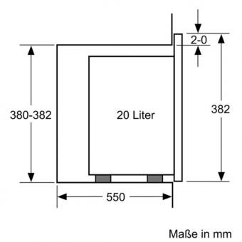 Bosch BFL524MW0 ws EB-Mikrowelle 