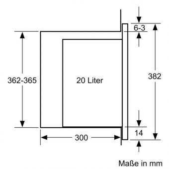 Bosch BFL524MW0 ws EB-Mikrowelle 