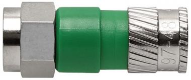AXING F-Compression-Stecker    CFS 97-48 