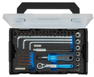 GEDORE Bit-Satz 1/4" FLEX m.Bit-Knarre 