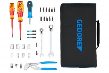 Gedore Wartungs-Kit 1/4" 33-tlg 