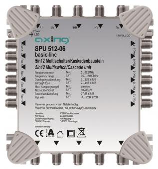 AXING Multischalter-Kaskaden- SPU 512-06 