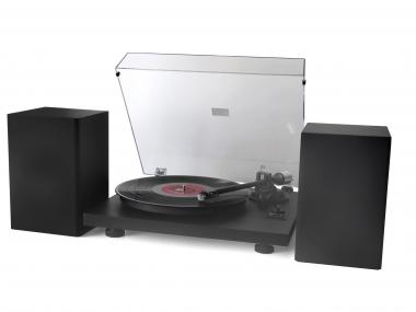 Soundmaster PL711SW Plattenspieler Elite 