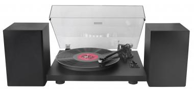 Soundmaster PL711SW Plattenspieler Elite 