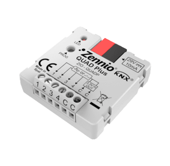 Zennio ZIOQUADP QUAD Plus KNX 4analog-/ 