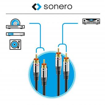 Sonero Premium Audio-Kabel   S-AC700-100 