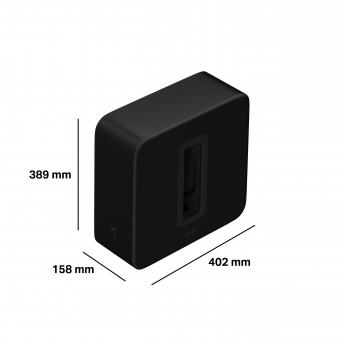 SONOS Sub Gen4 schwarz 