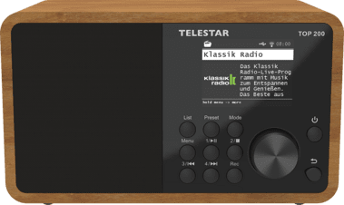 TELESTAR TOP 200 Holz Digitalradio Mono 