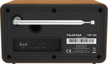 TELESTAR TOP 200 Holz Digitalradio Mono 