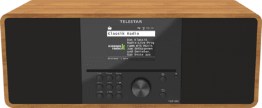 TELESTAR TOP 300 Holz Digitalradio Stere 