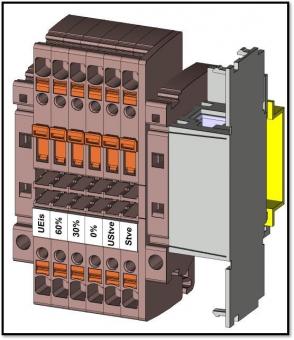 Weidmüller 14A-9 EEG-AAR KLEMMBLOCK-RJ45 