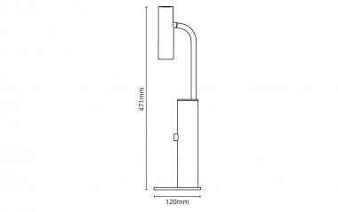 SGL Tischleuchte Tube Micro 2700K 320814 