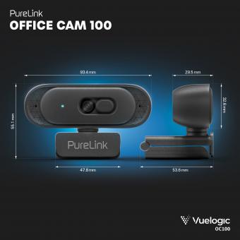 Vuelogic 2K Quad HD-Webkamera   VL-OC100 