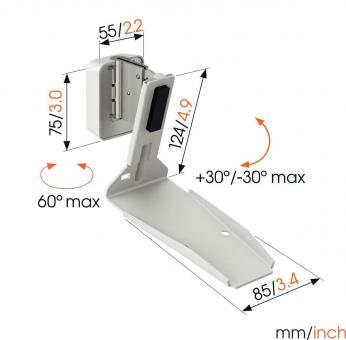 Vogels SWM 4131 ws Wandhalter für 