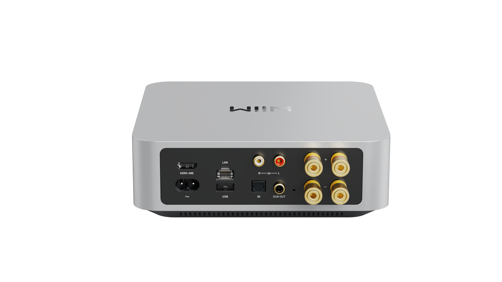 WiiM Amp silber Streaming-Verstärker 