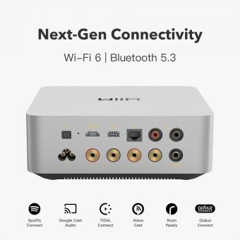 WiiM Amp Ultra sil. Streaming-Verstärker 