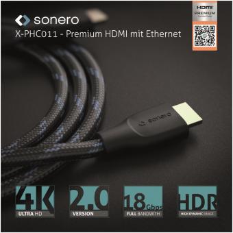 Sonero Premium HDMI-Kabel   X-PHC011-005 