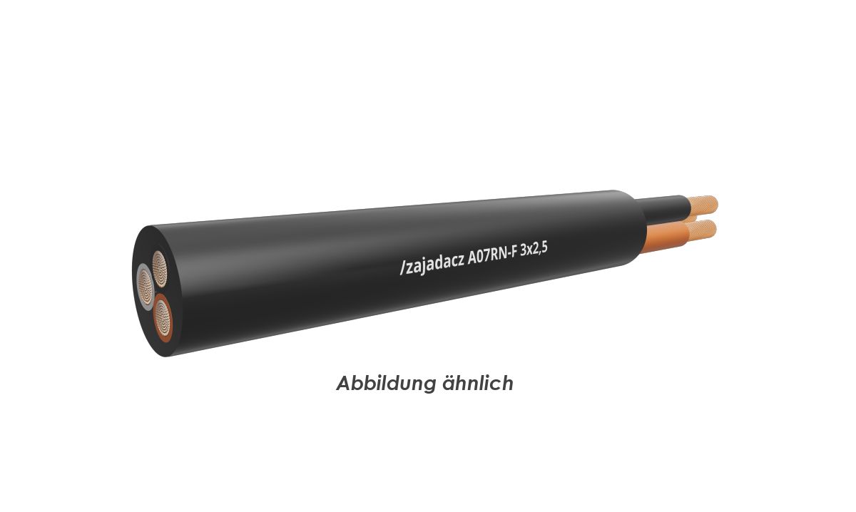 A07RN-F 3x2,5               Trommel 500m 